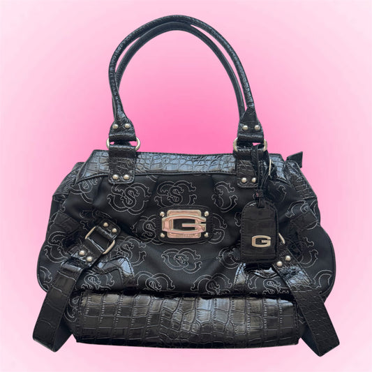 Black Y2K Shoulder Bag