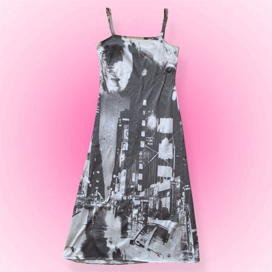 Vintage maxi dress (M)