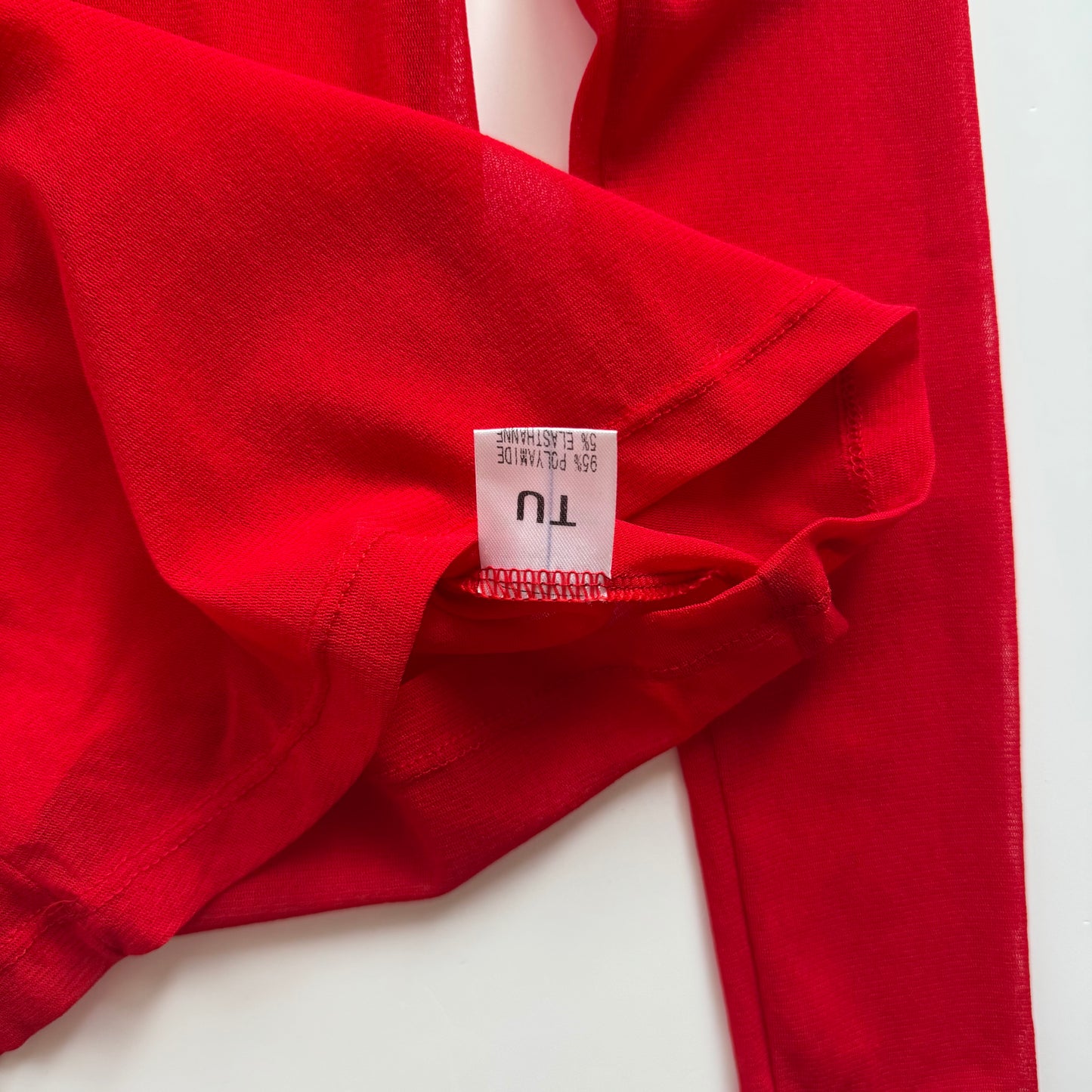 Red Mesh Longsleeve (S/M)