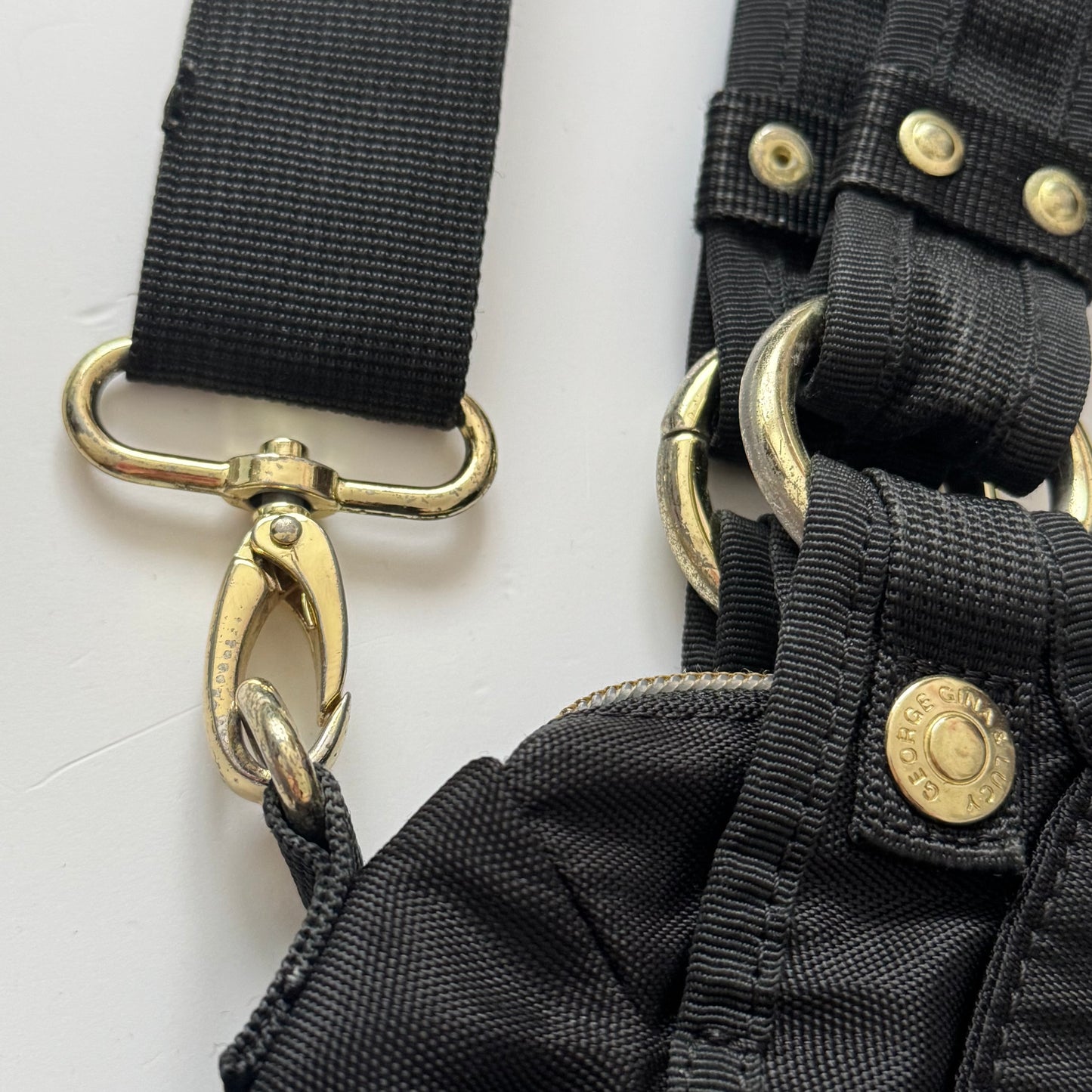 Black George,Gina&Lucy shoulder bag