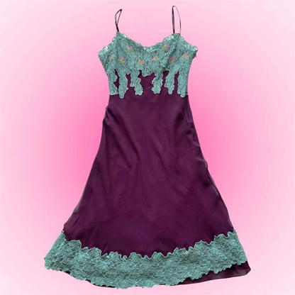 Lace Slip Dress Betsey Johnson (XS)