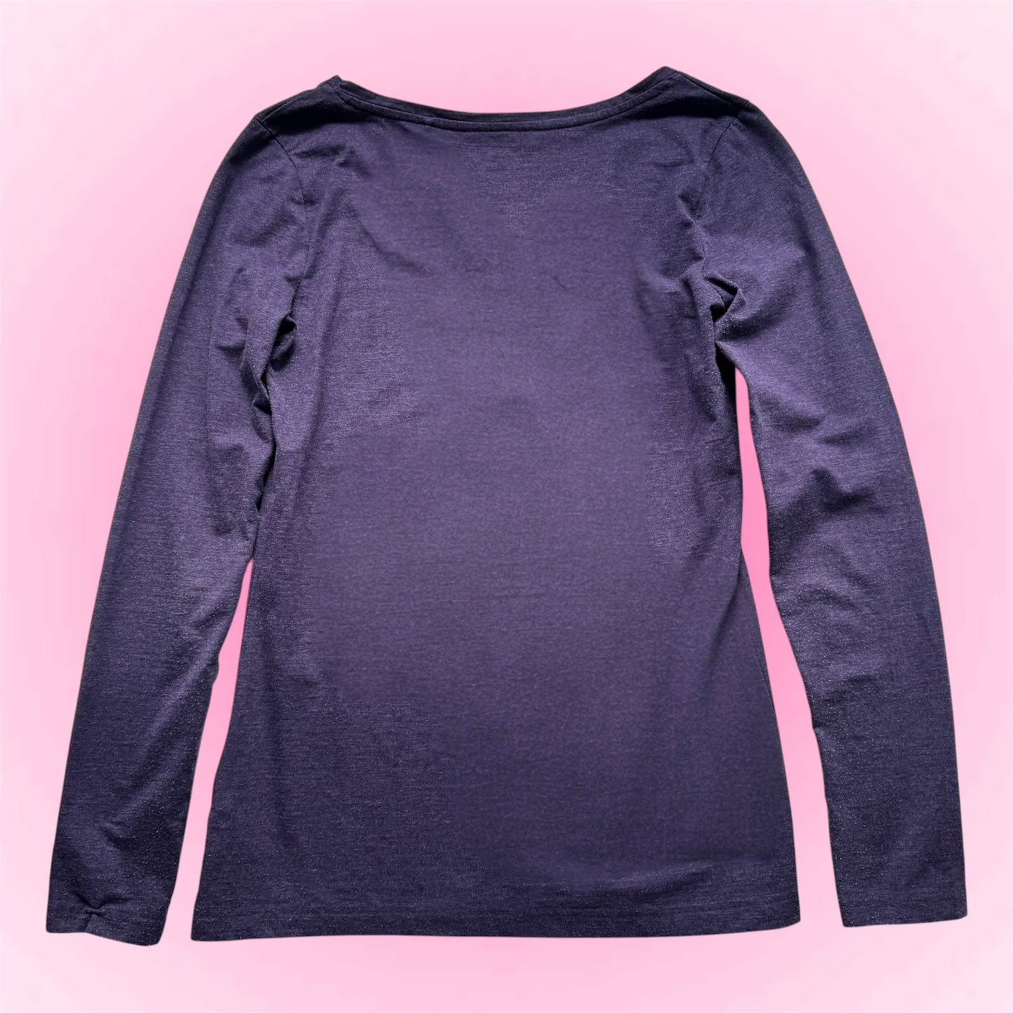 Purple Graphic Longsleeve (M)