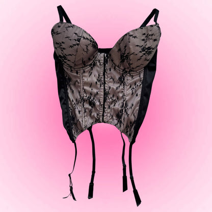 Black Lace Corset (85C)