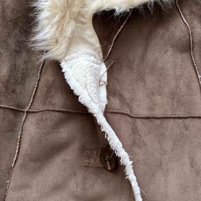 Brown afghan coat (L)
