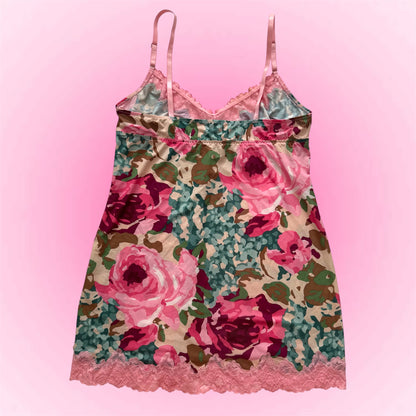 Pink Y2k babydoll dress (M)