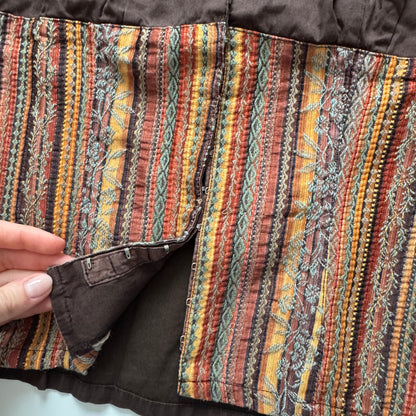 Brown unique longsleeve (XS)