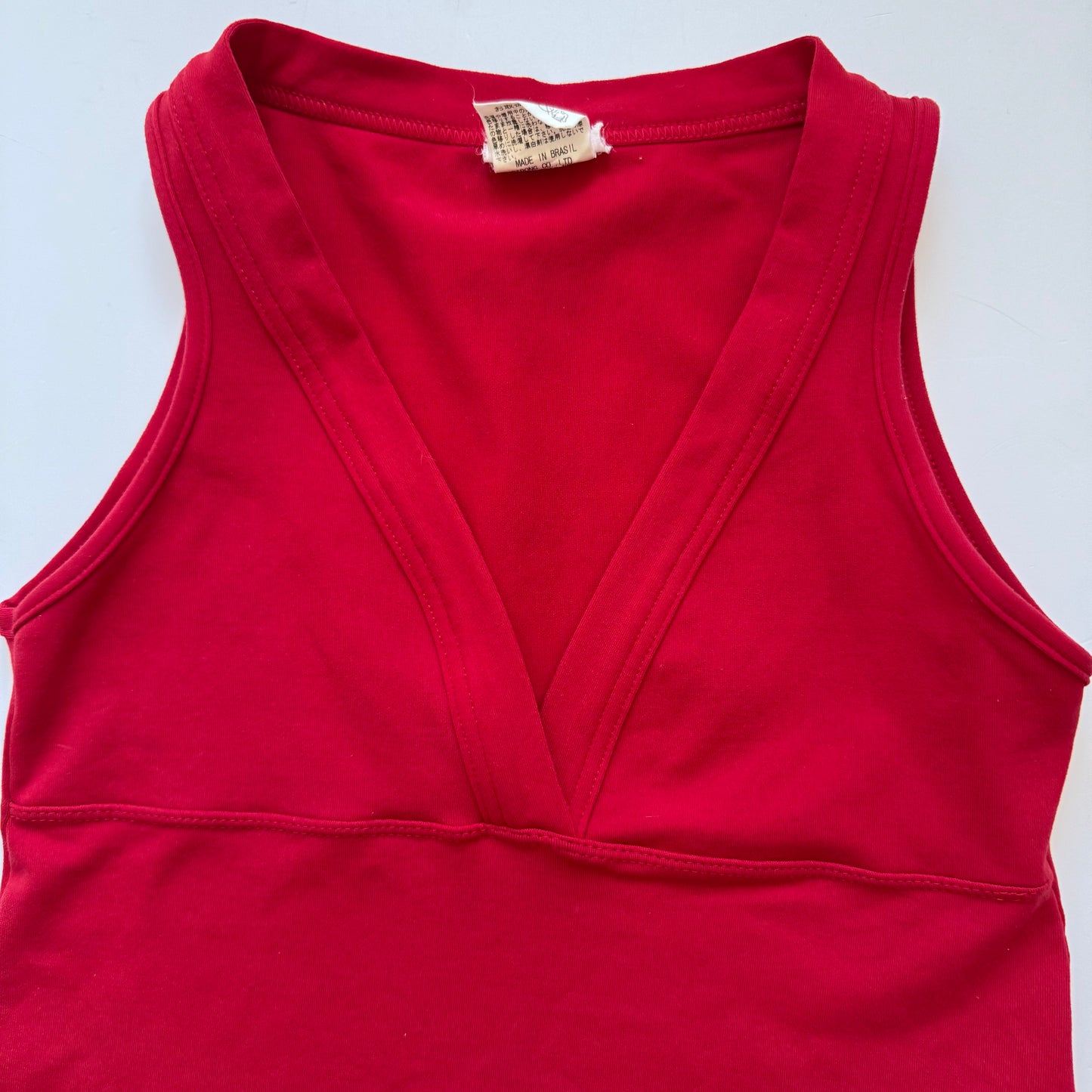 Red Y2K Tank Top (S)
