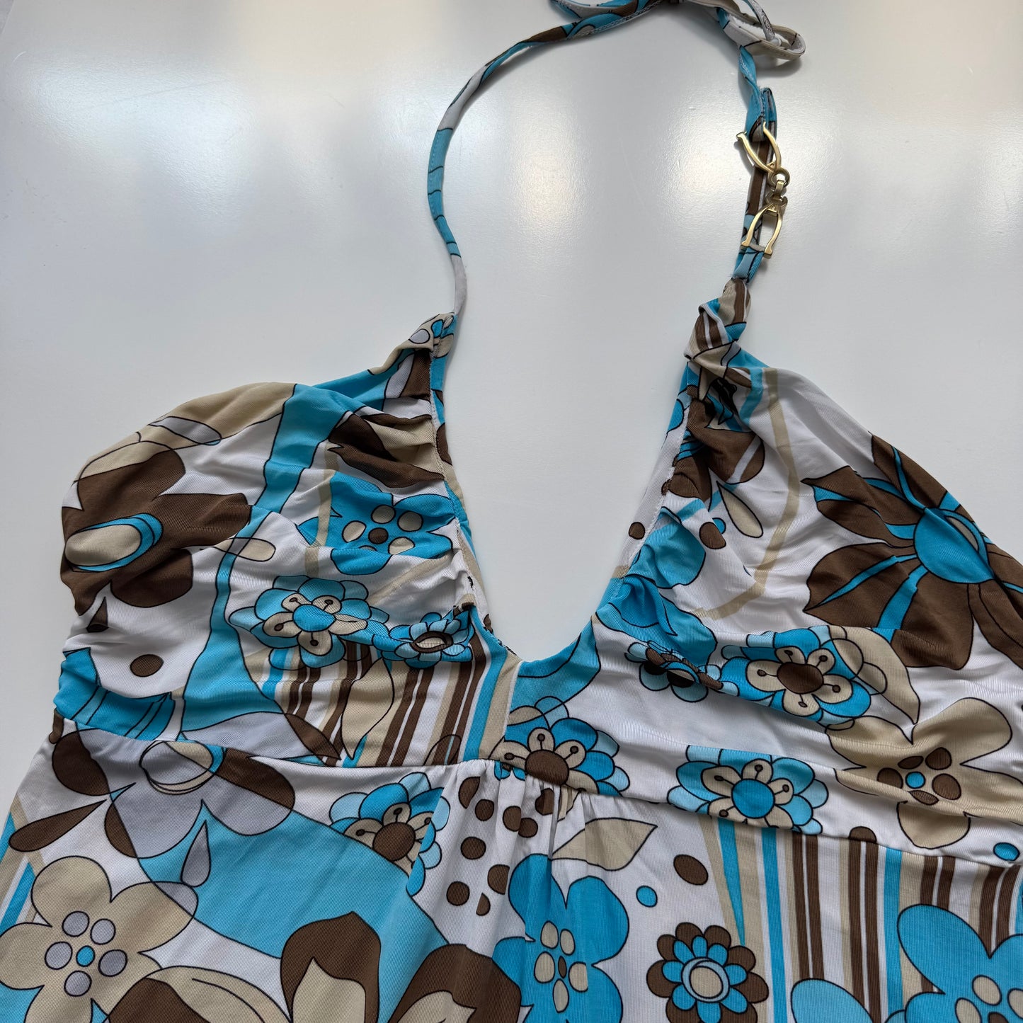 Vintage neckholder dress (L)