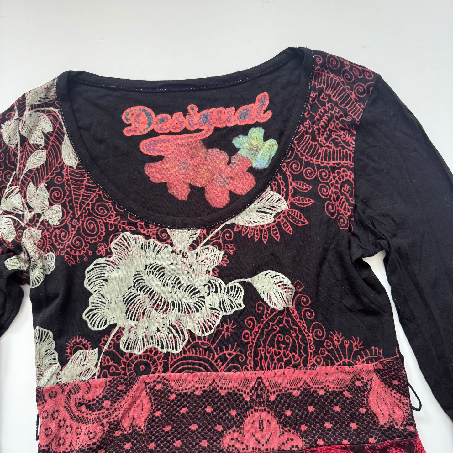 Black Desigual Longsleeve Dress (S)