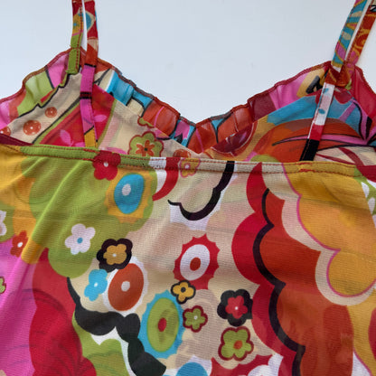 Y2K Graphic Fairy Top (S)