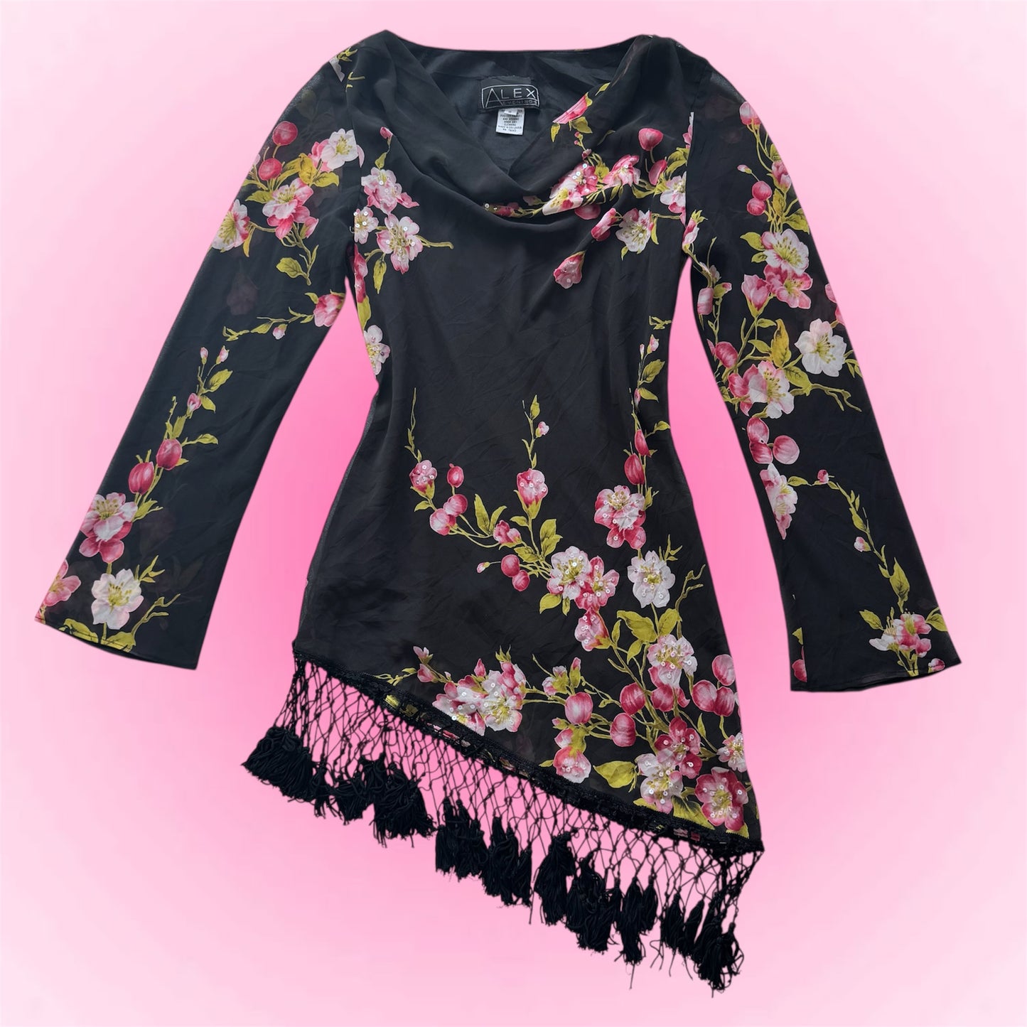 Beautiful black longsleeve (S)