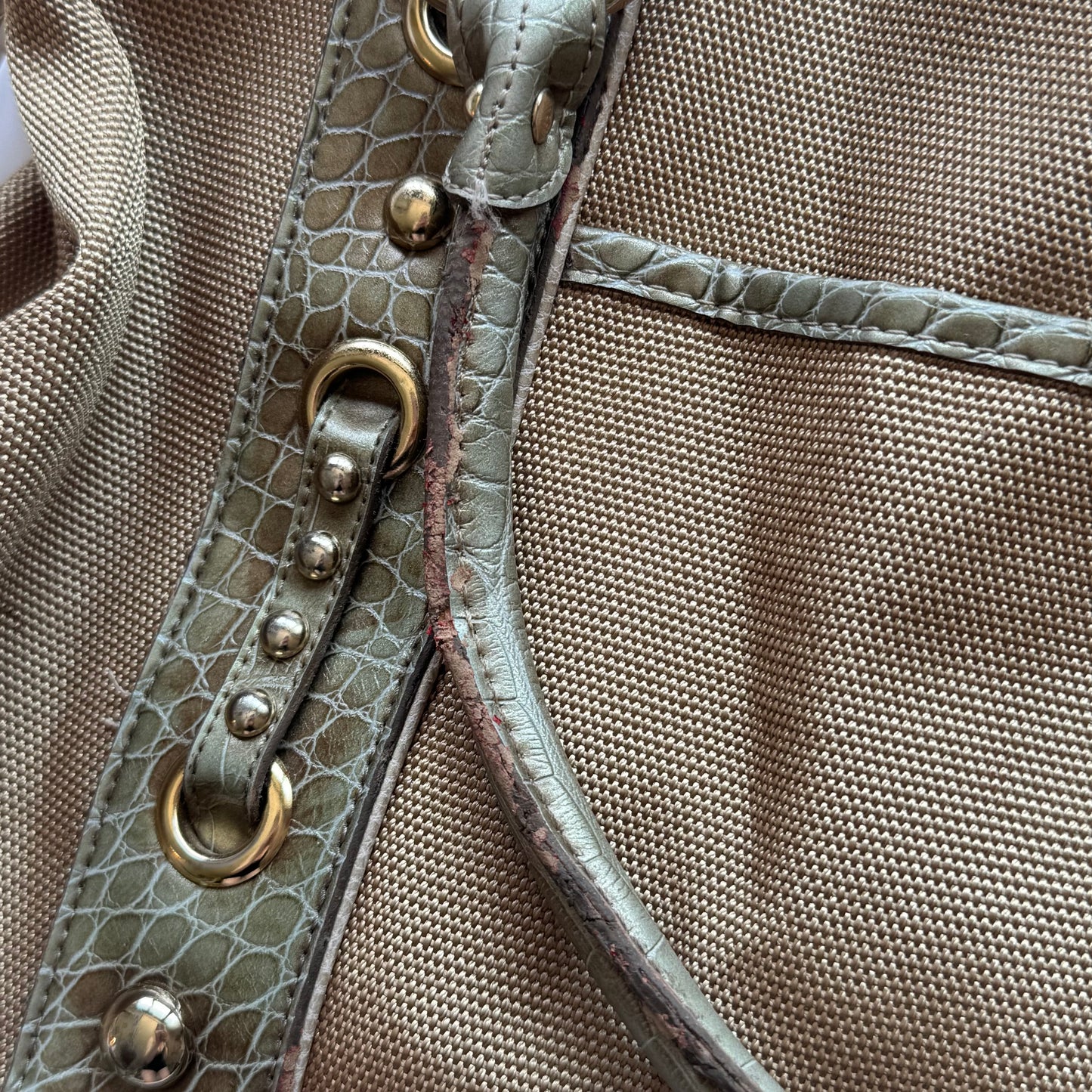 Studded Satchel Bag Kathy Van Zeeland