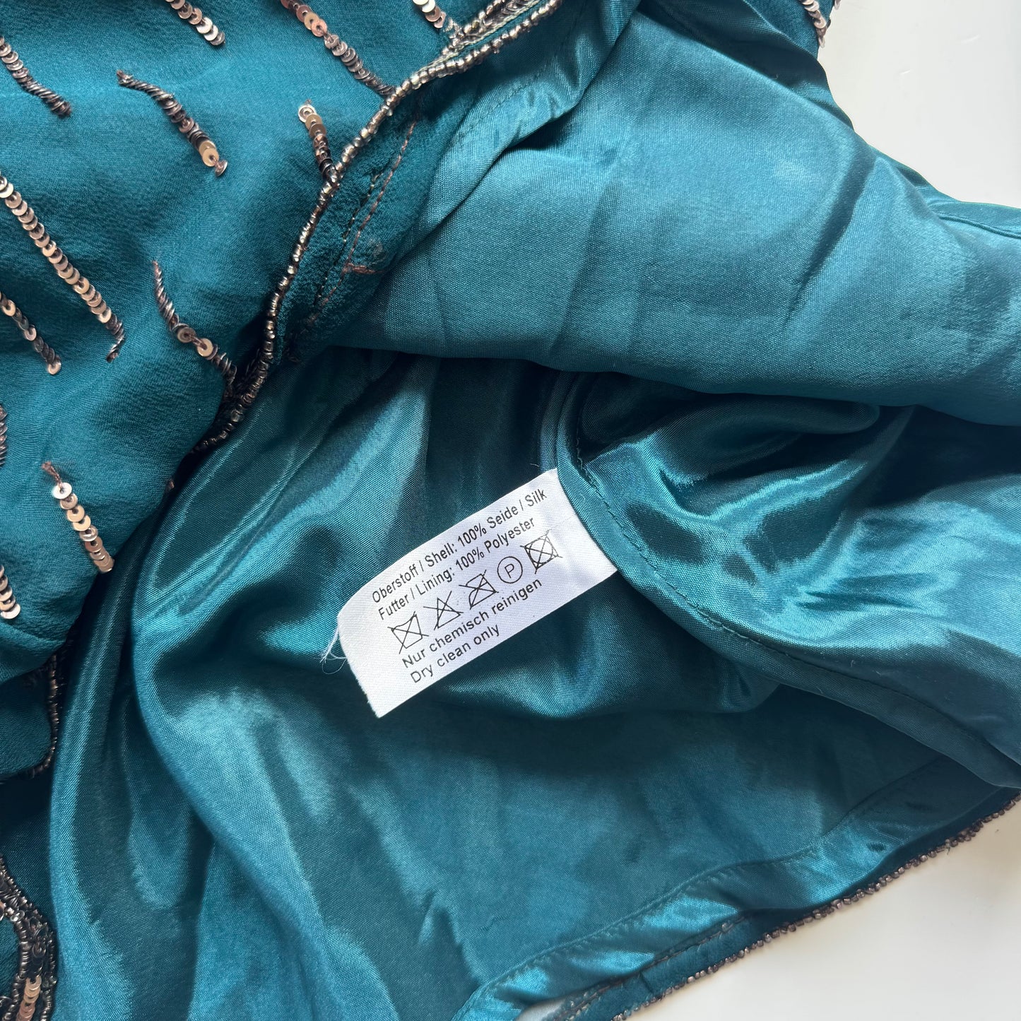 Beaded Silk Camisole (M)