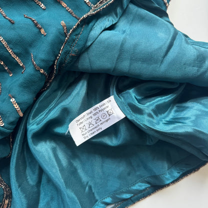 Beaded Silk Camisole (M)